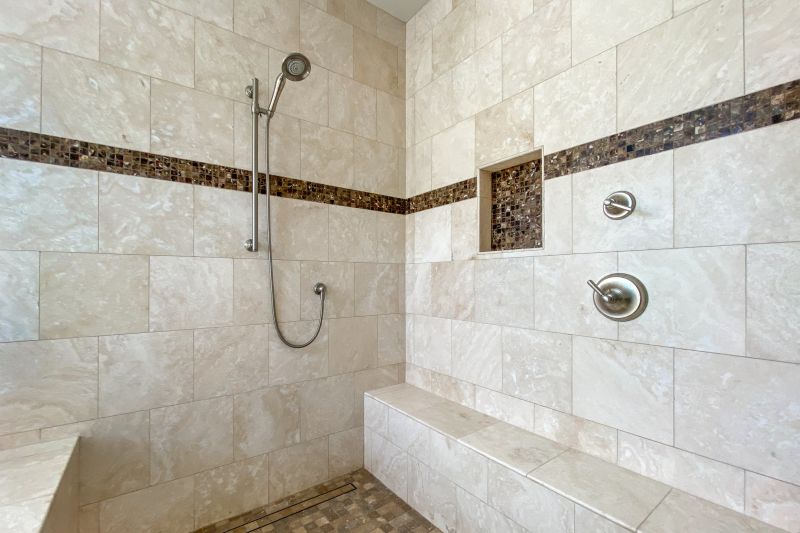 Compact Shower with Storage